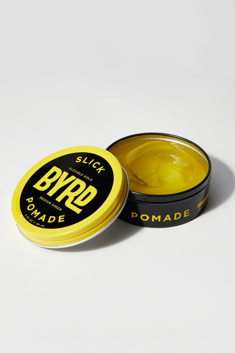 Slick Pomade Grooming Byrd Hairdo Products   