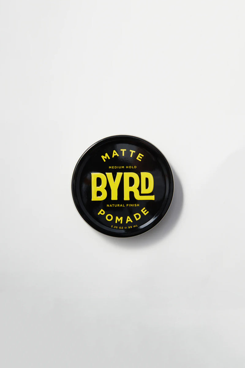 Matte Pomade Grooming Byrd Hairdo Products   