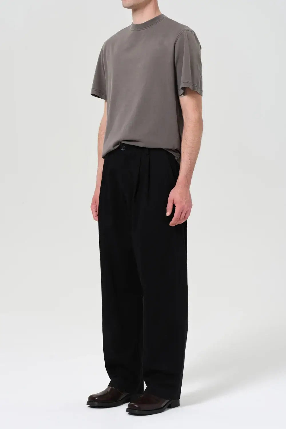 Asha Mock Neck Tee T-Shirts AGOLDE
