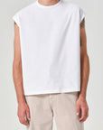 Leonard Sleeveless Tee Tank Top AGOLDE