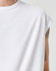 Leonard Sleeveless Tee Tank Top AGOLDE