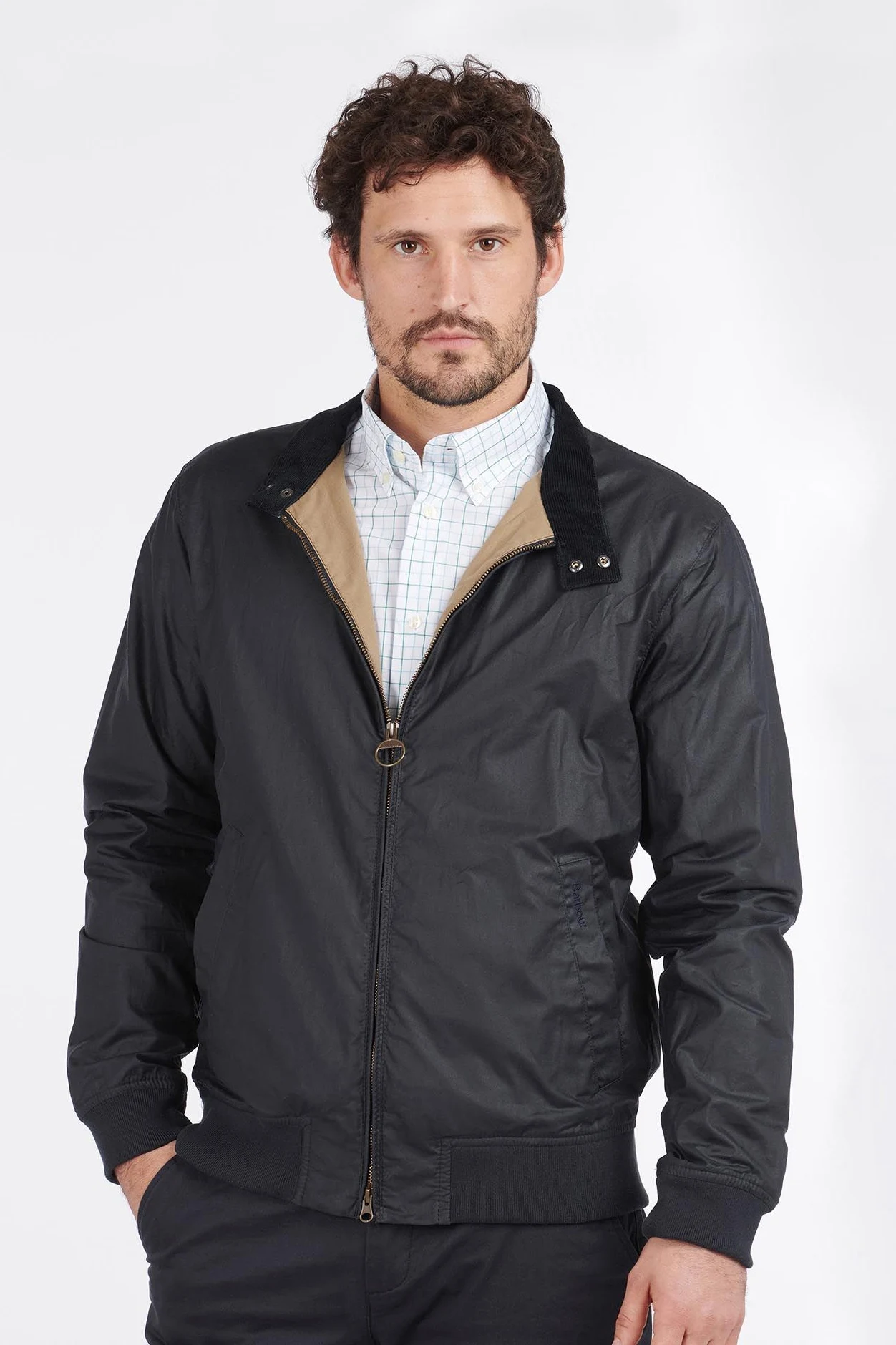 Barbour bomber jacket hotsell