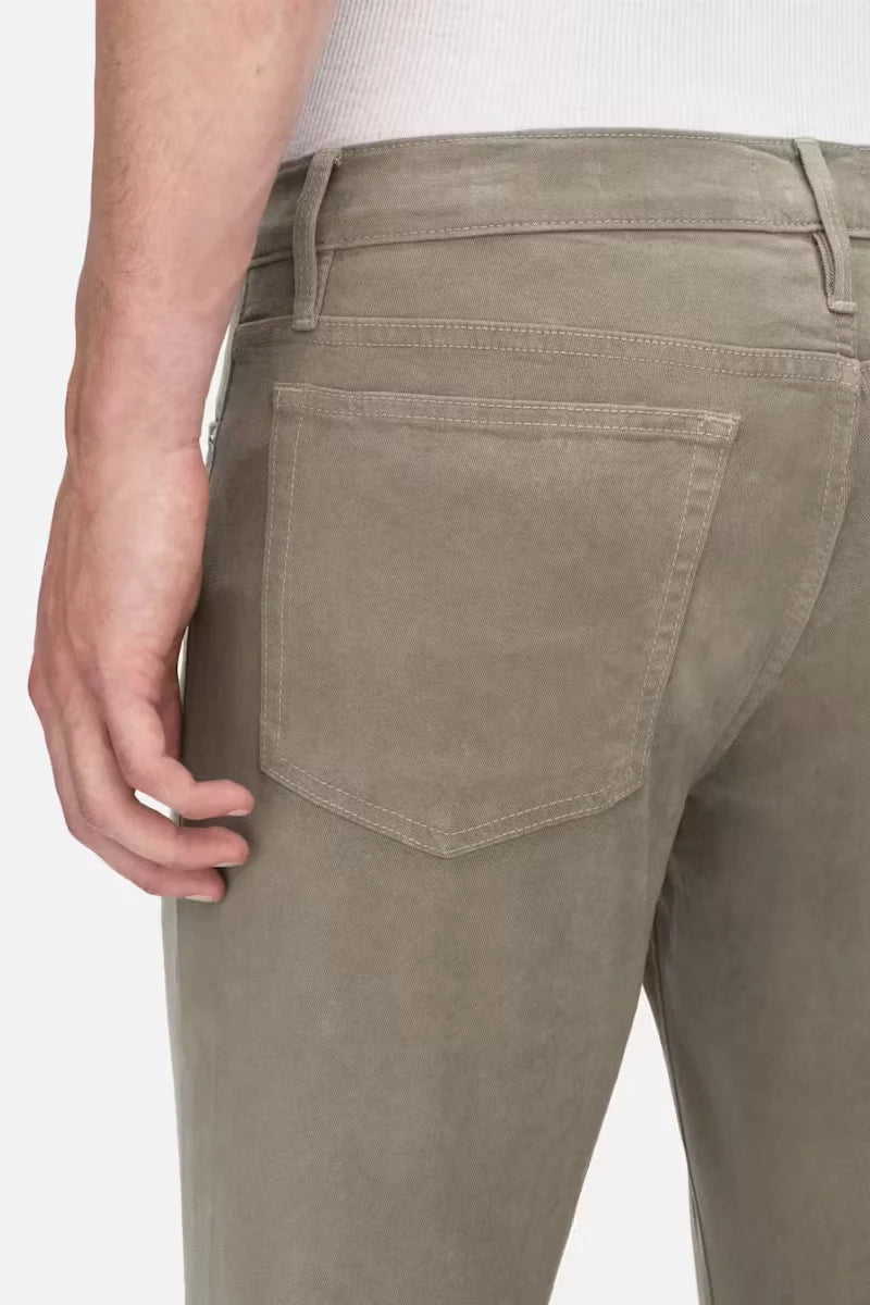 L'Homme Slim Brushed Twill Pants FRAME