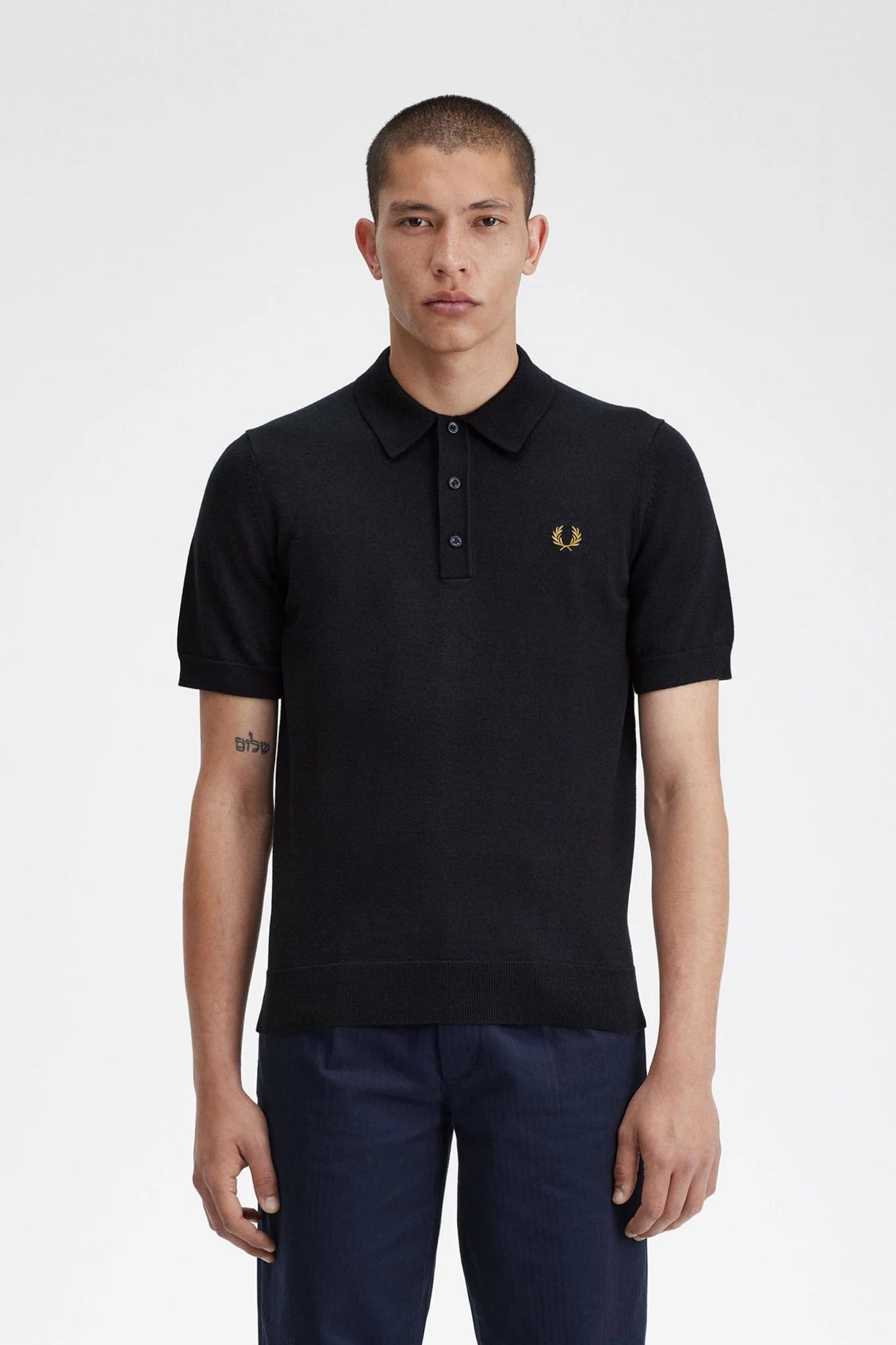 Classic Knitted Shirt Sweaters & Knits Fred Perry   