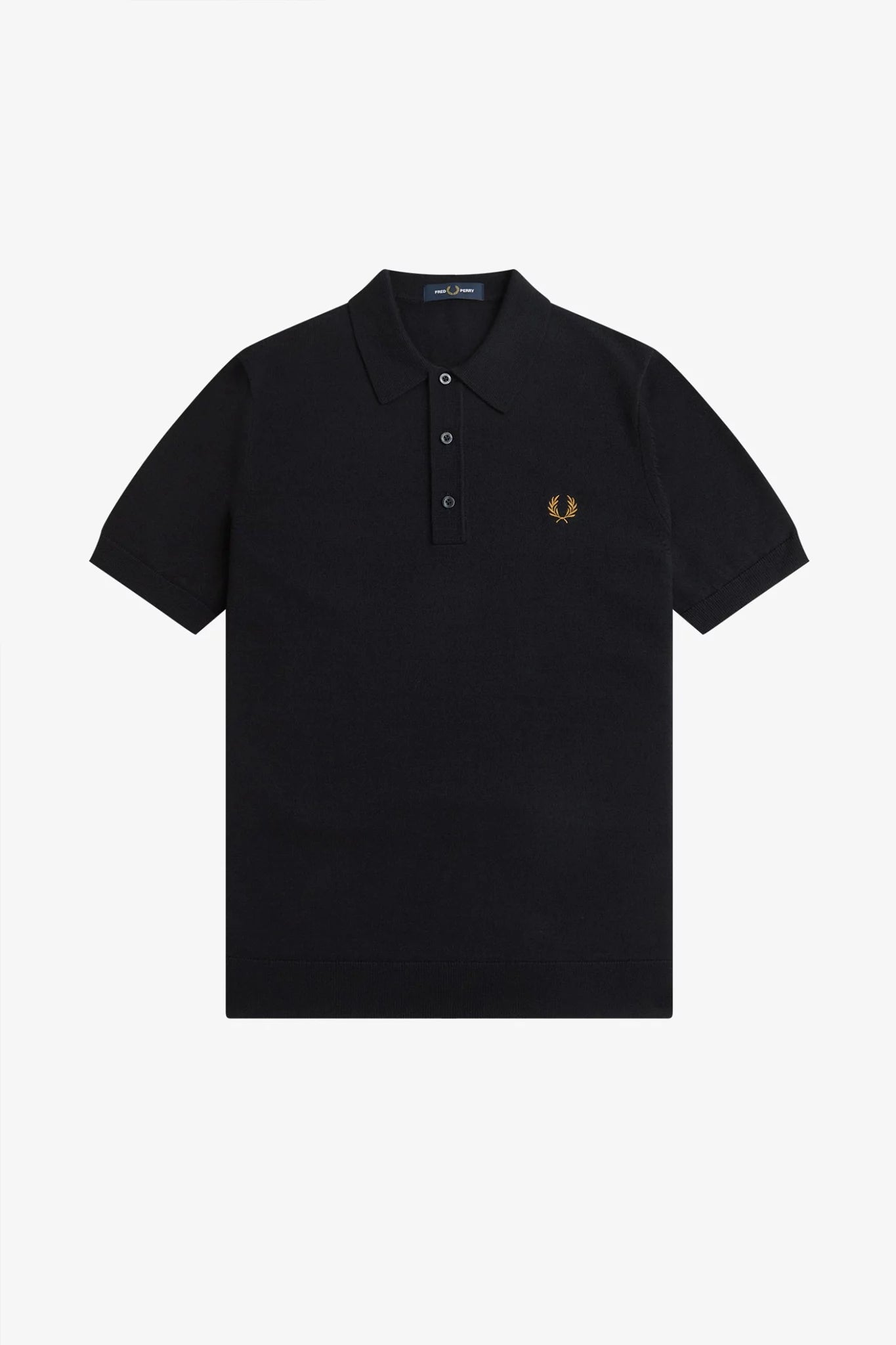 Classic Knitted Shirt Sweaters &amp; Knits Fred Perry   