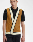 Knitted Crossover Shirt Sweaters & Knits Fred Perry   