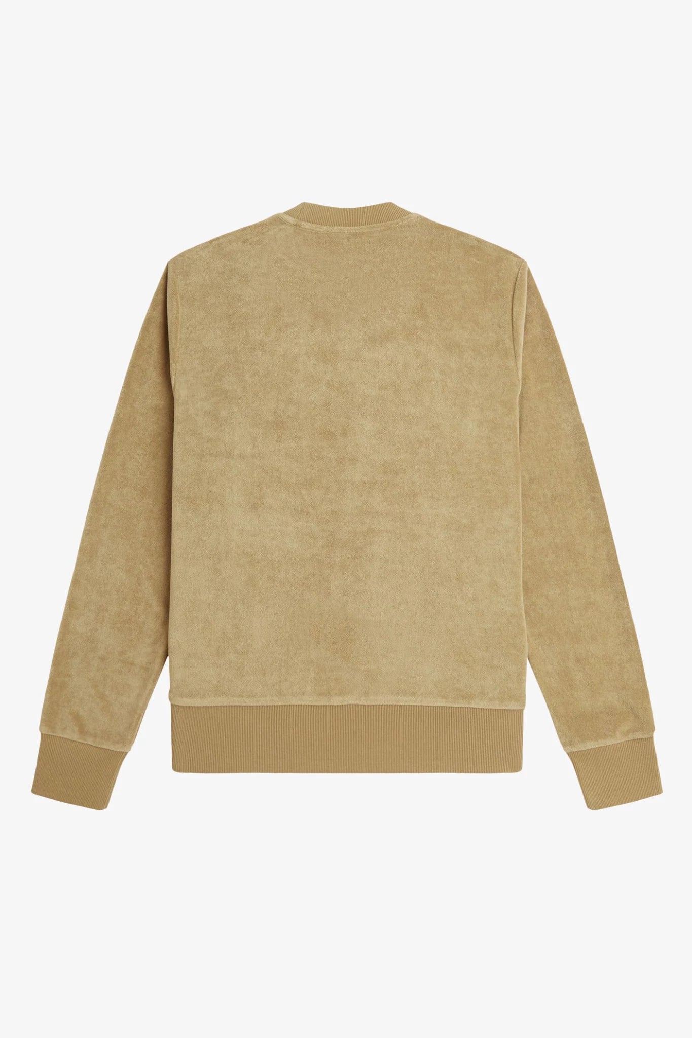 Towelling Crew Neck Sweatshirt Sweaters &amp; Knits Fred Perry   