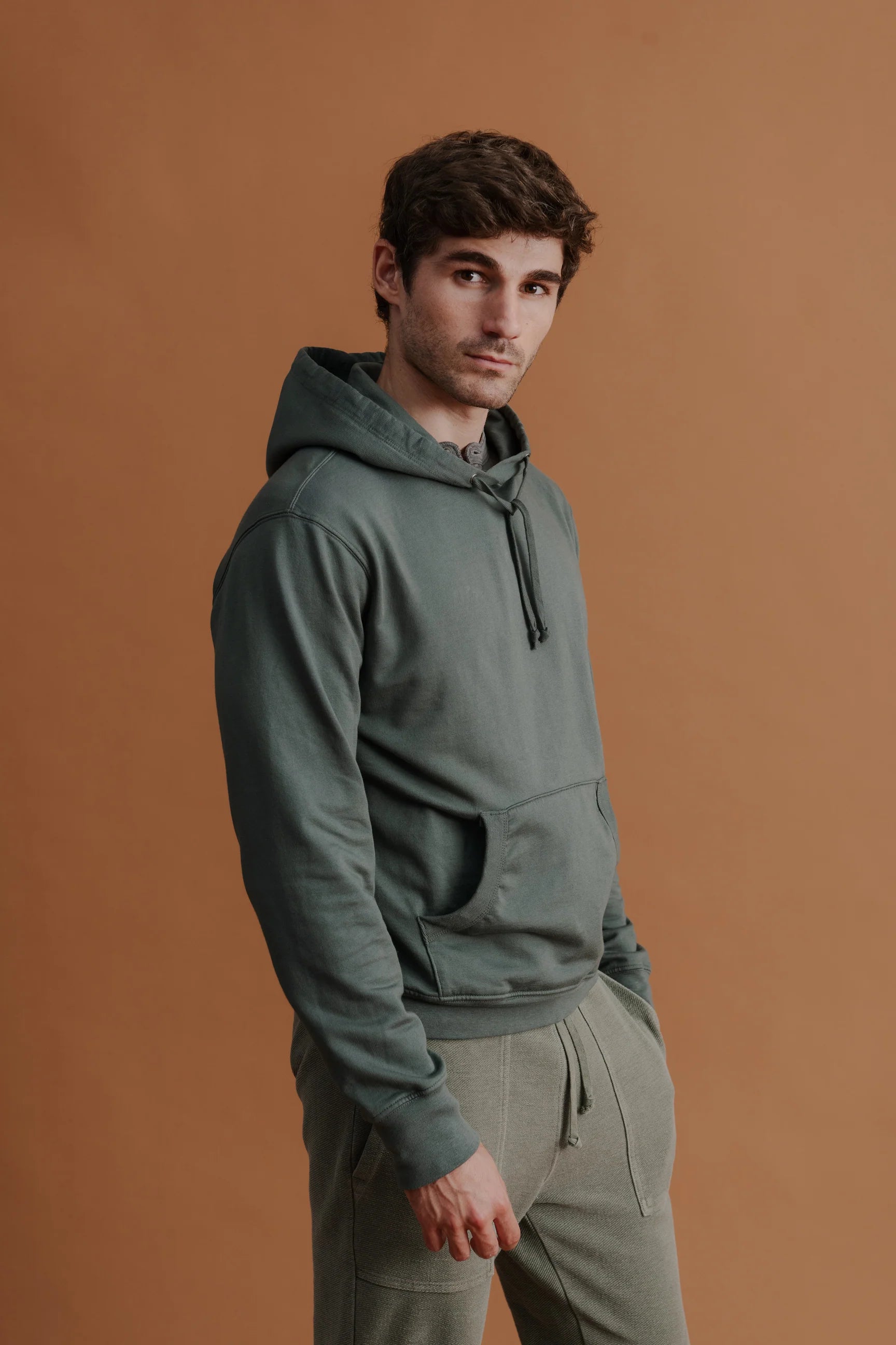 Supima Pullover Hooded Sweatshirt Ray Rickburn