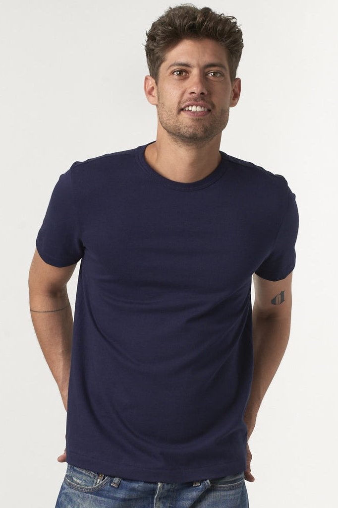 215 Loopwheeled T-Shirt T-Shirts Merz b. Schwanen