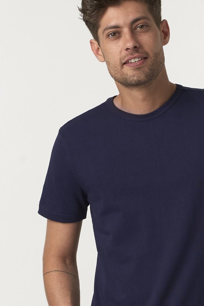 215 Loopwheeled T-Shirt T-Shirts Merz b. Schwanen