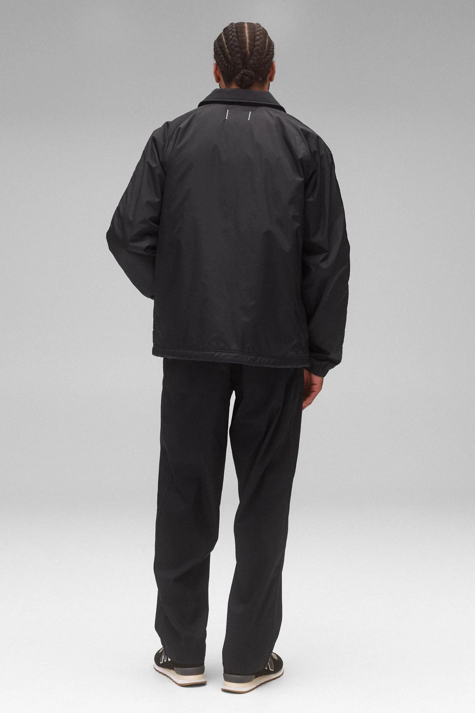 Econyl Satin Nylon Coach’s Jacket Jackets Reigning Champ