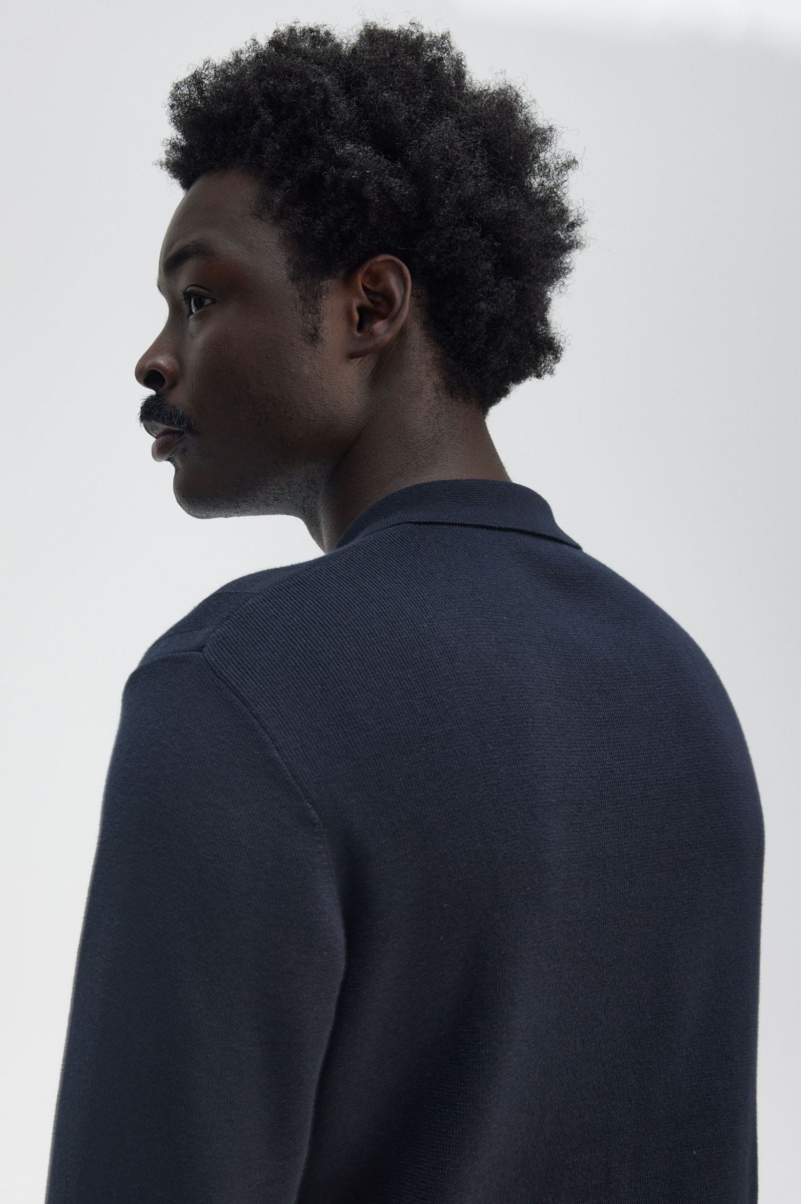 Button Through Knitted Shirt Shirts Fred Perry