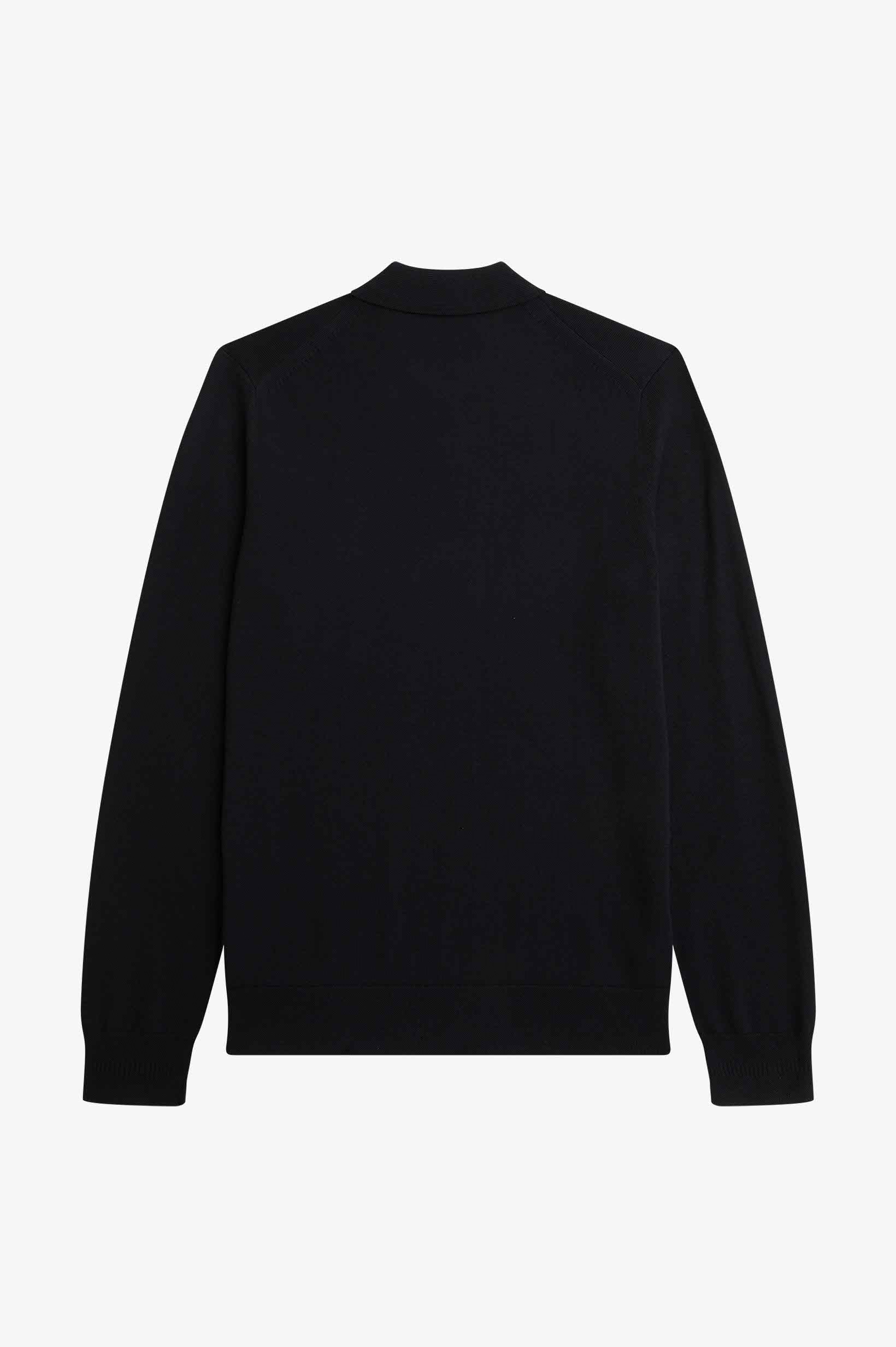 Long Sleeve Knitted Shirt Polos Fred Perry