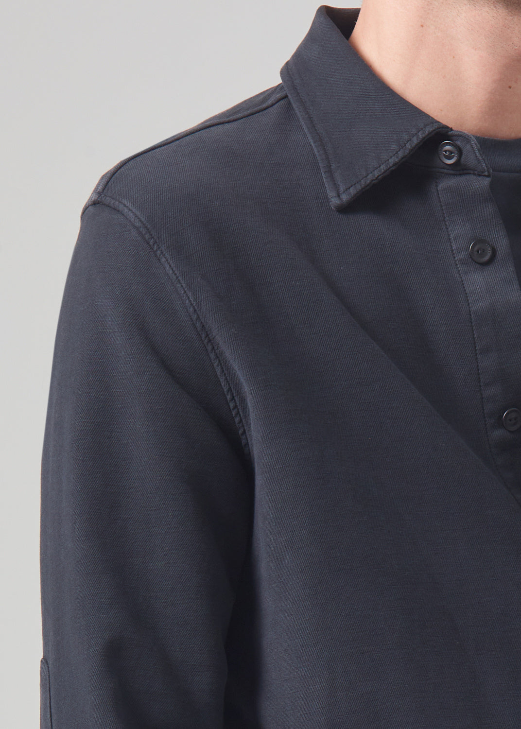 Luca Bucket Dye Shirt French Terry Shirts Citizens of Humanity