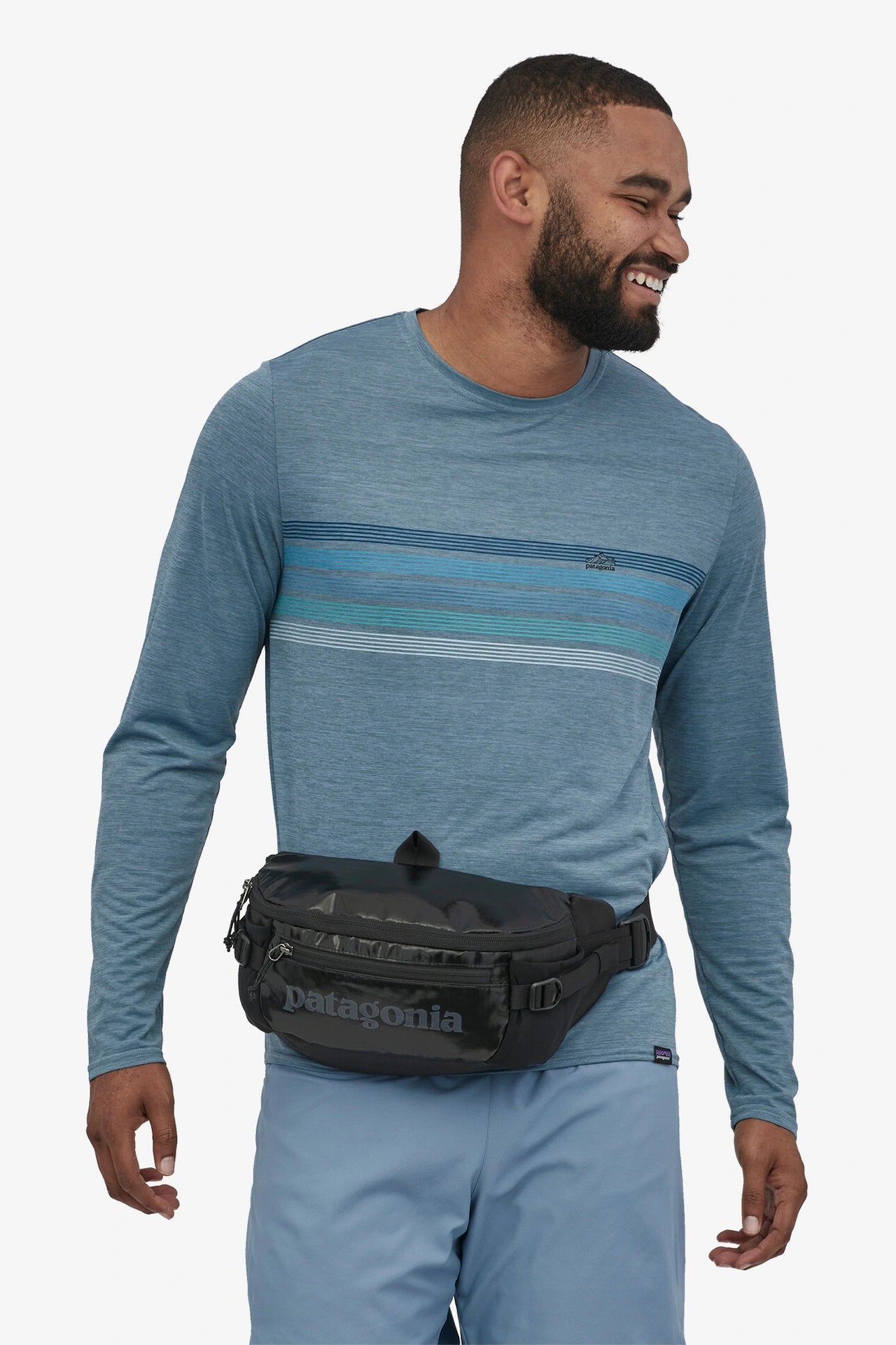 Black waist bags discount