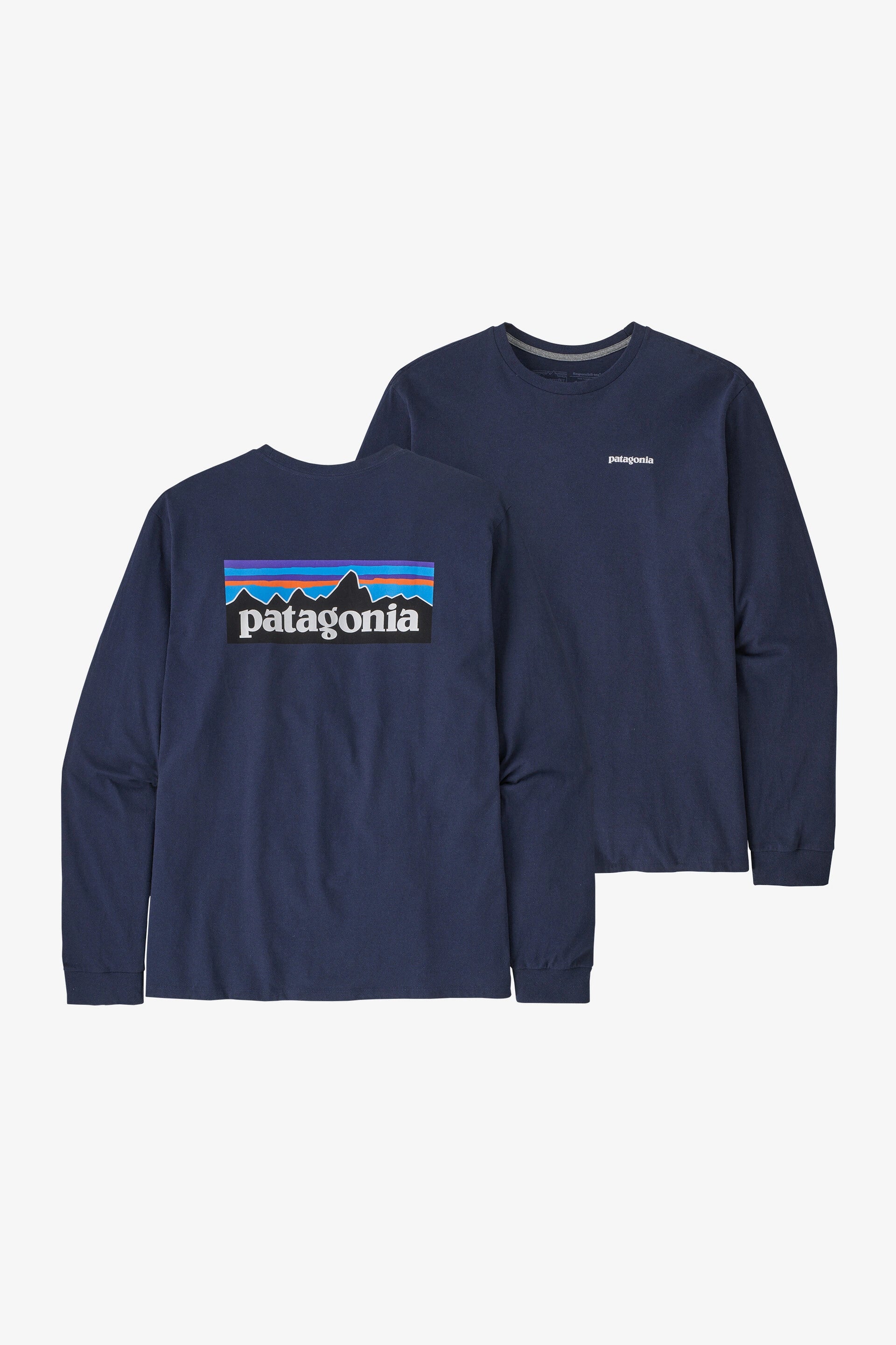 Long-Sleeved P-6 Logo Responsibili-Tee® Shirts Patagonia   