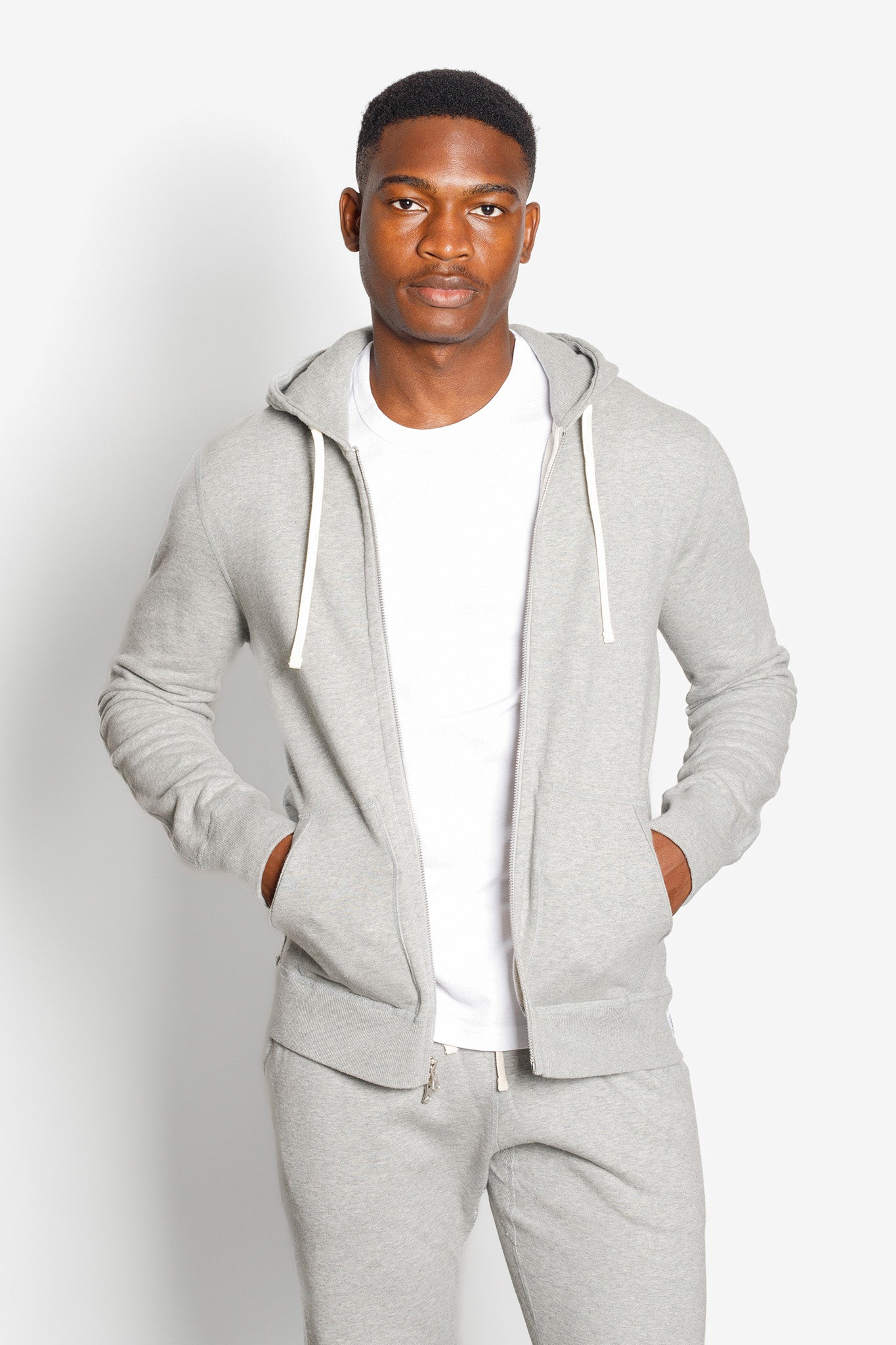 Midweight Terry Full-Zip Hoodie Sweaters &amp; Knits Reigning Champ   