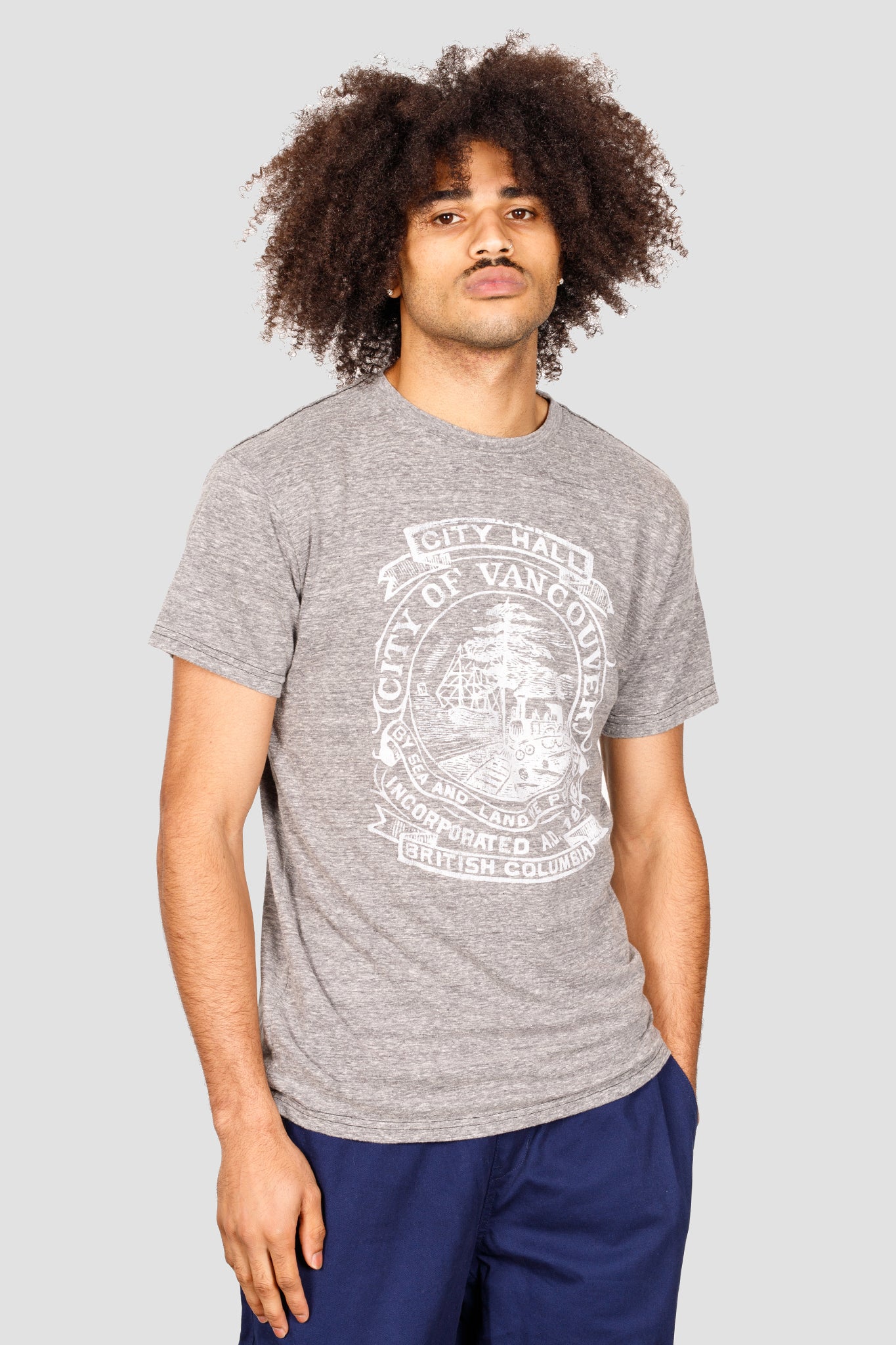 Vancouver 1886 Crest Tee T-Shirts Retro Brand