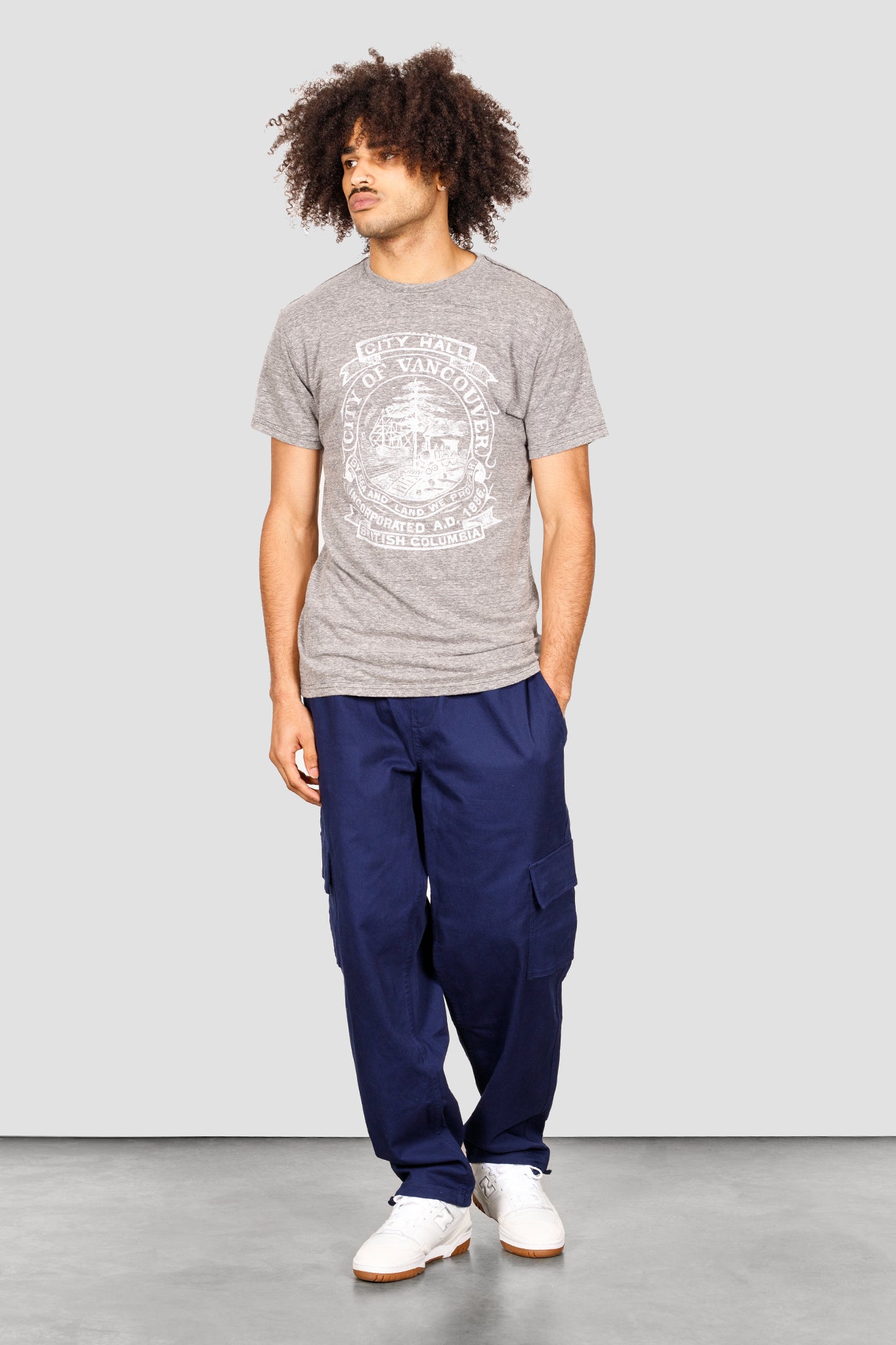 Vancouver 1886 Crest Tee T-Shirts Retro Brand