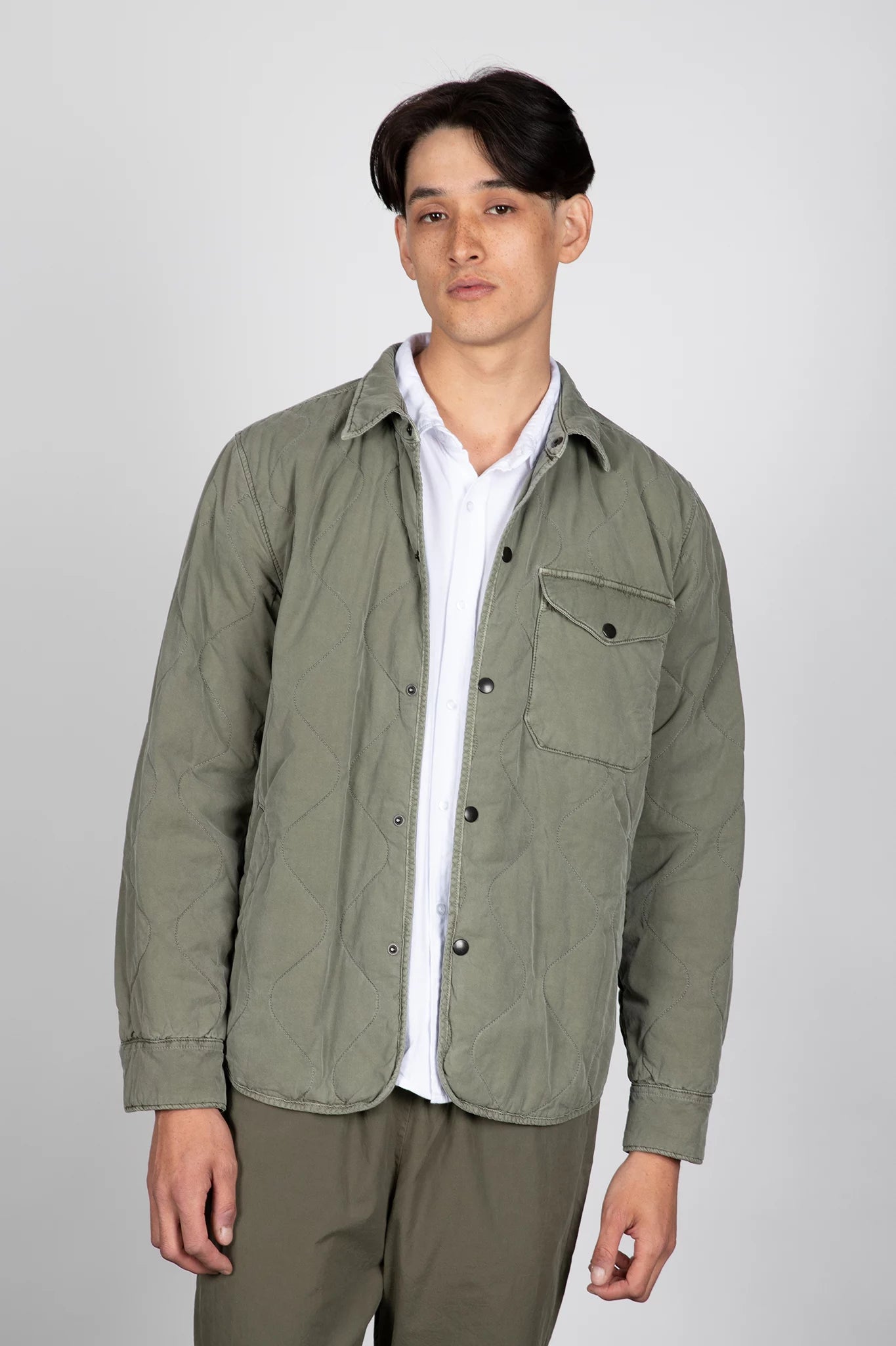Flight Quilted Shirt Jacket