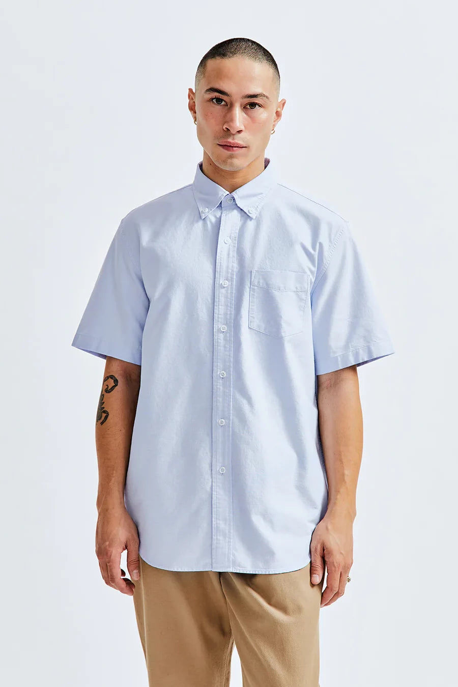 Cotton Oxford Windsor SS Shirt Shirts Reigning Champ   