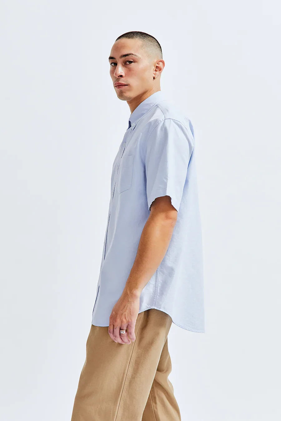 Cotton Oxford Windsor SS Shirt Shirts Reigning Champ   