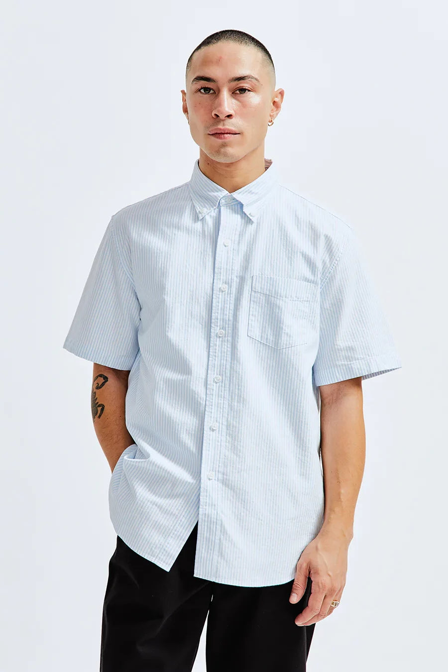 Cotton Oxford Windsor SS Shirt Shirts Reigning Champ   