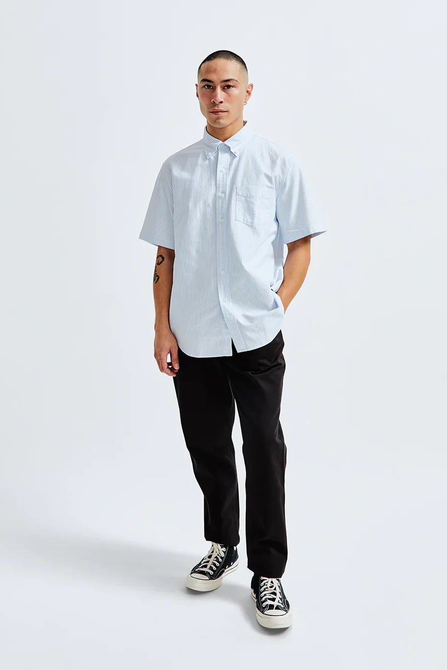 Cotton Oxford Windsor SS Shirt Shirts Reigning Champ   