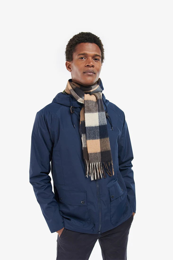 Wool Cashmere Tartan Scarf Ray Rickburn