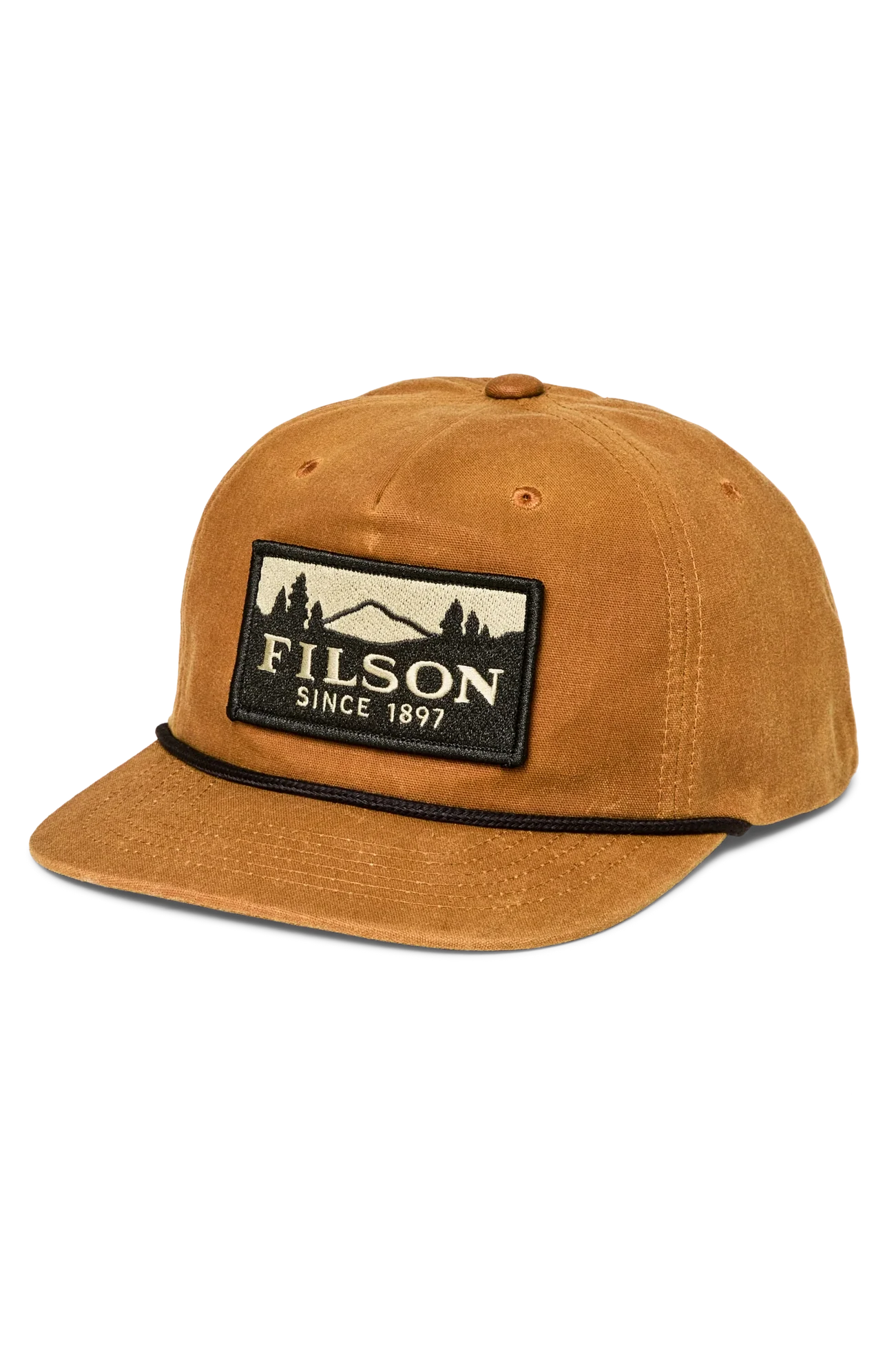 FILSON Waxed Trucker Cap フィルソン ワックス キャップ FILSON WAXED TRUCKER CAP GOLD BROWN/SCENIC NWT | eBay