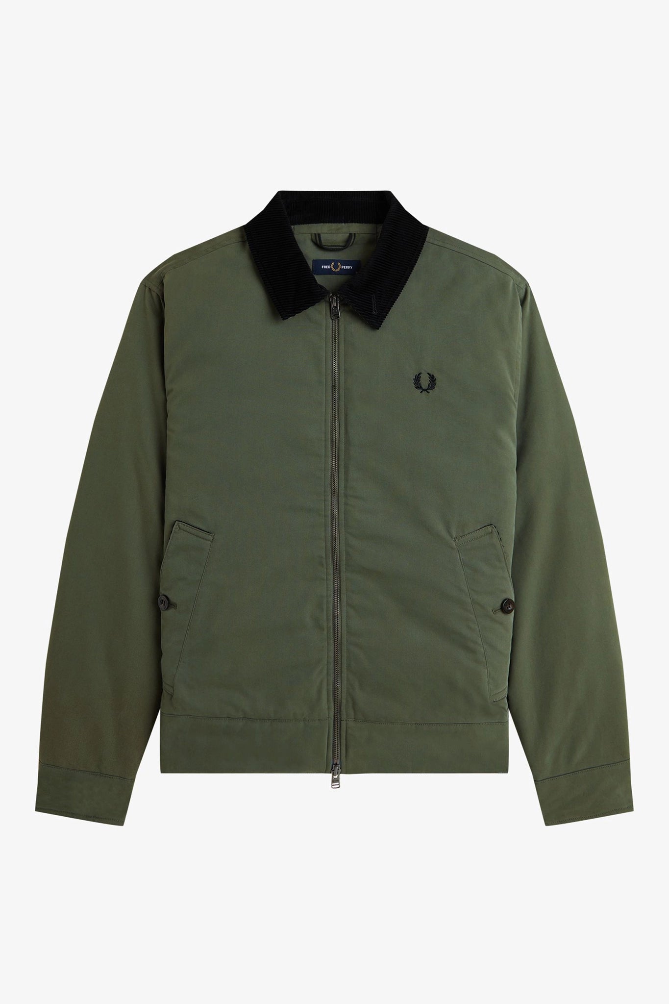 Cotton Caban Jacket Jackets Fred Perry
