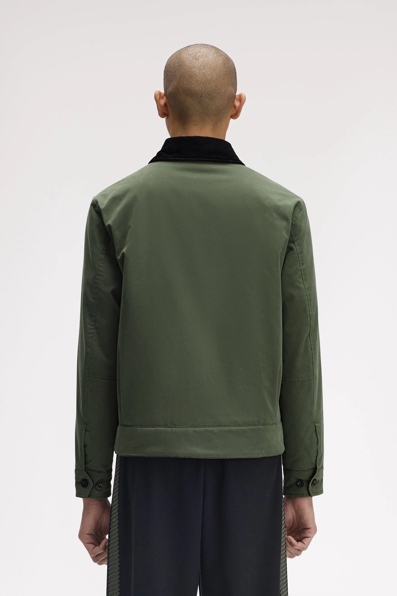 Cotton Caban Jacket Jackets Fred Perry