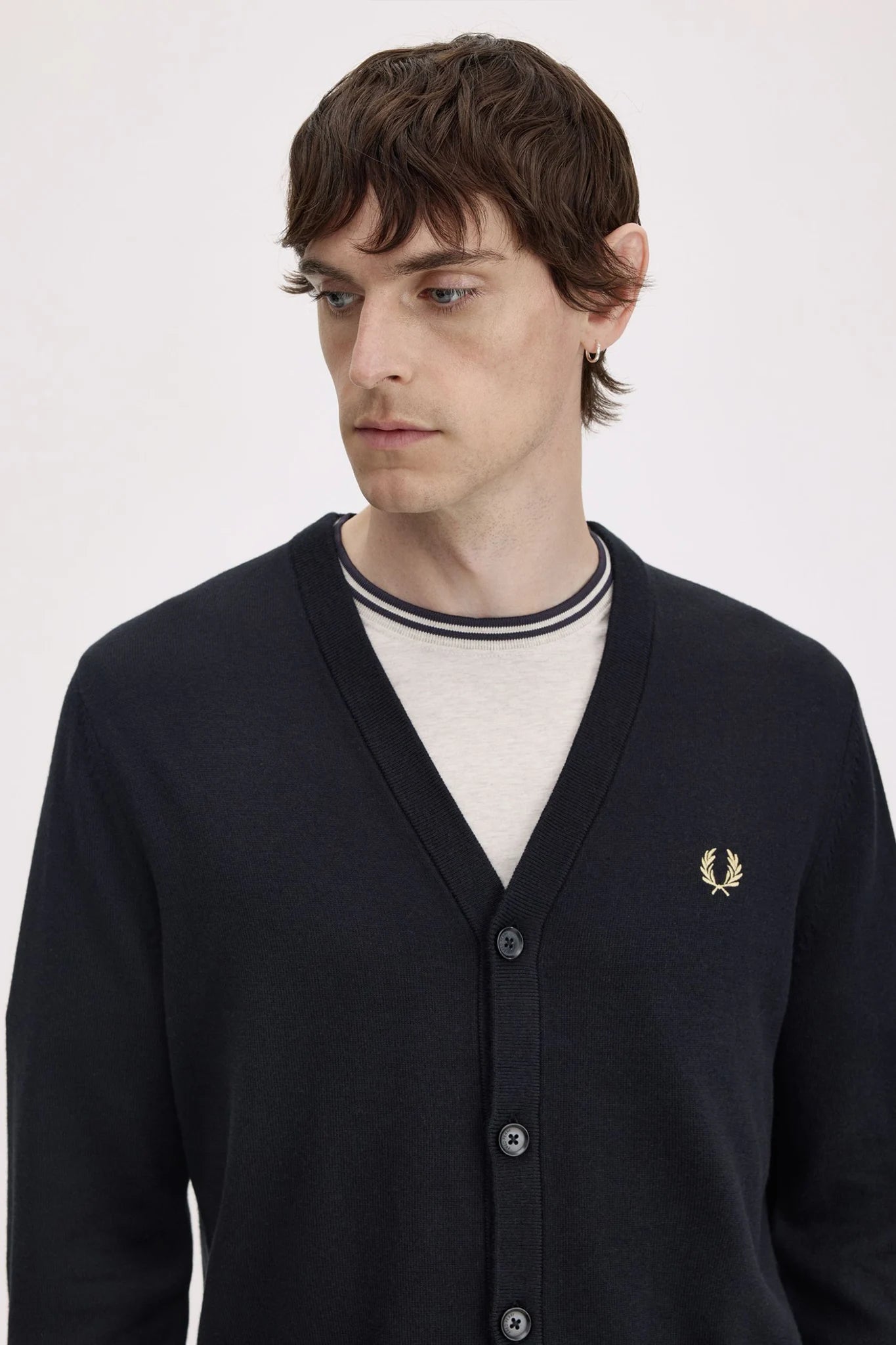 Classic Cardigan Sweaters Fred Perry