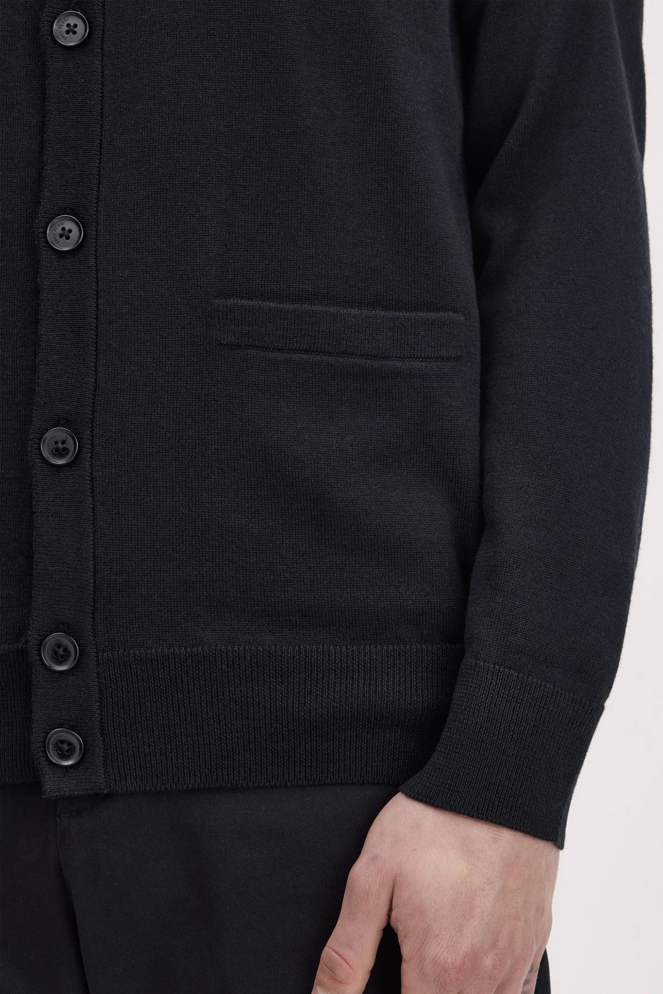 Classic Cardigan Sweaters Fred Perry