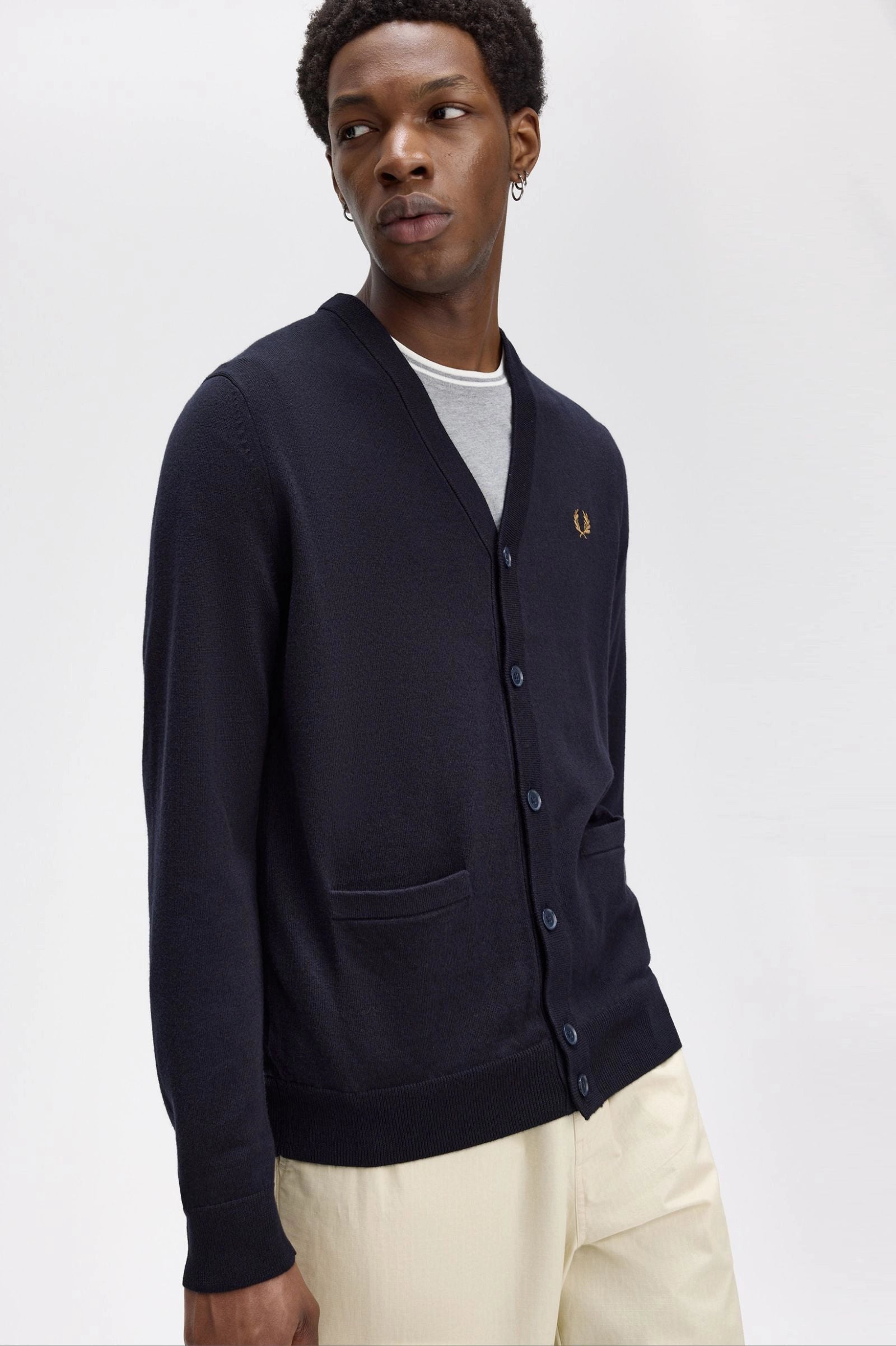 Classic Cardigan Sweaters Fred Perry