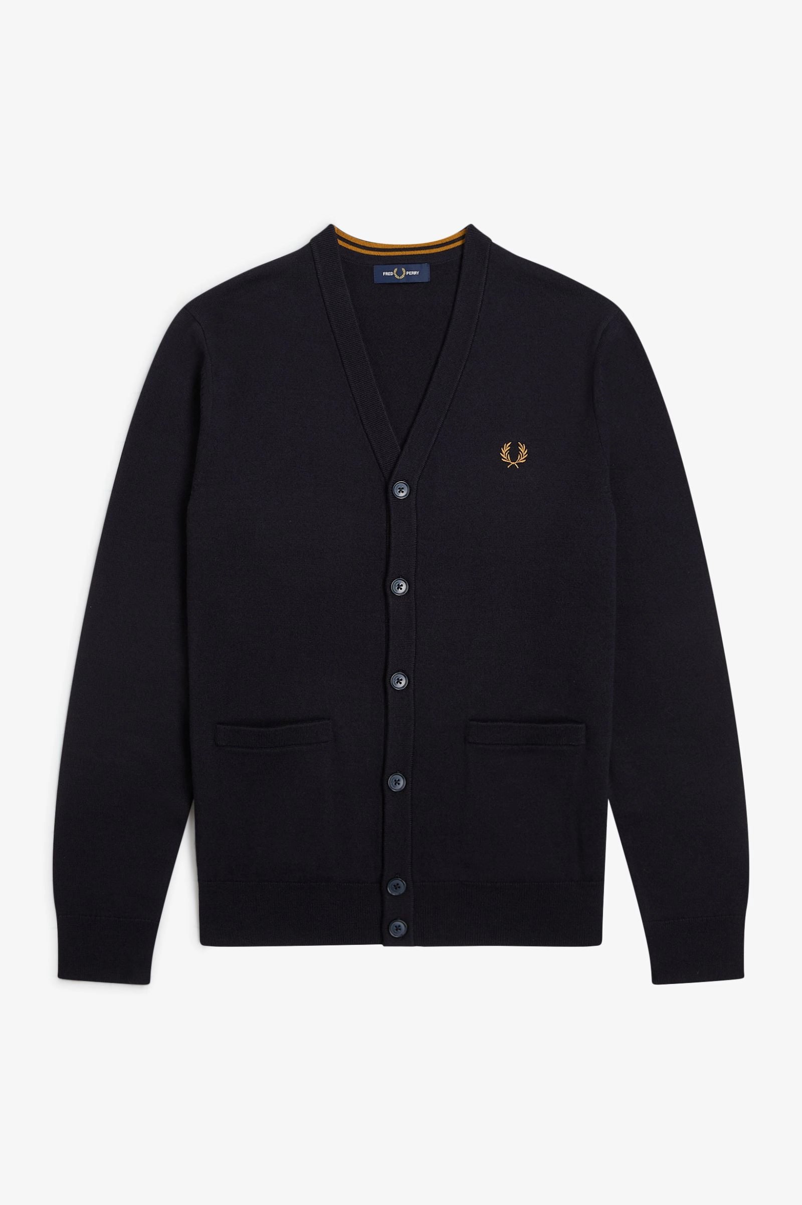 Classic Cardigan Sweaters Fred Perry