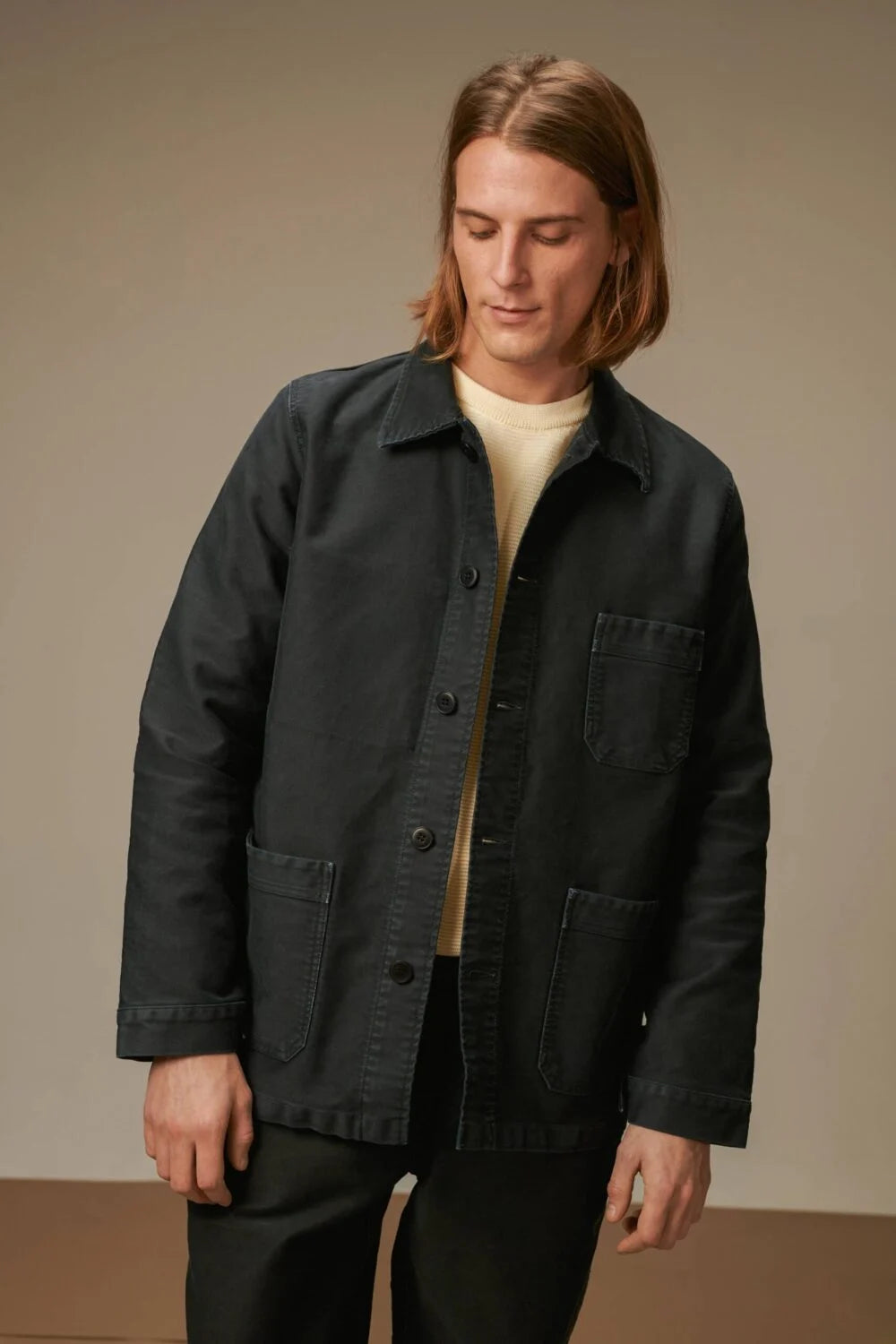 ジャケット・アウター 40s LE MONT ST MICHEL Work Jacket Vintage Washed Work Jacket – Ray Rickburn