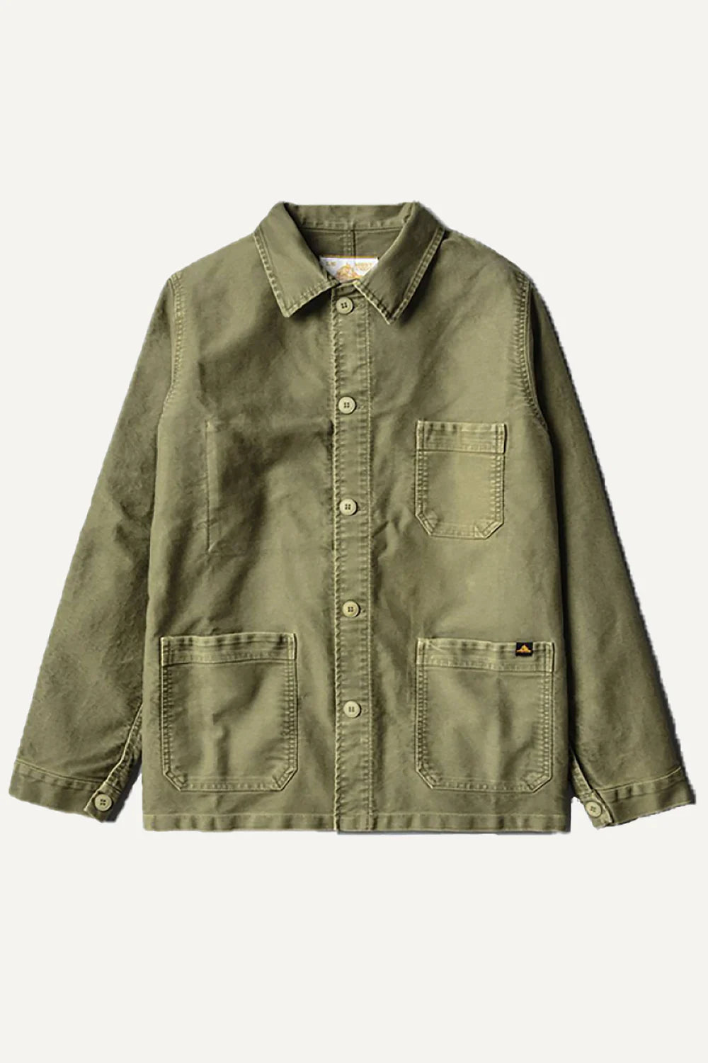 Vintage Washed Work Jacket Jackets Le Mont St. Michel