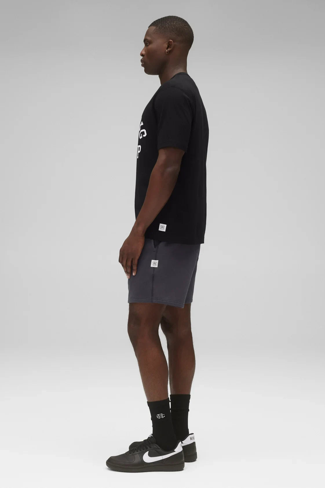 Lightweight Jersey Arch Logo Standard T-Shirt T-Shirts Reigning Champ