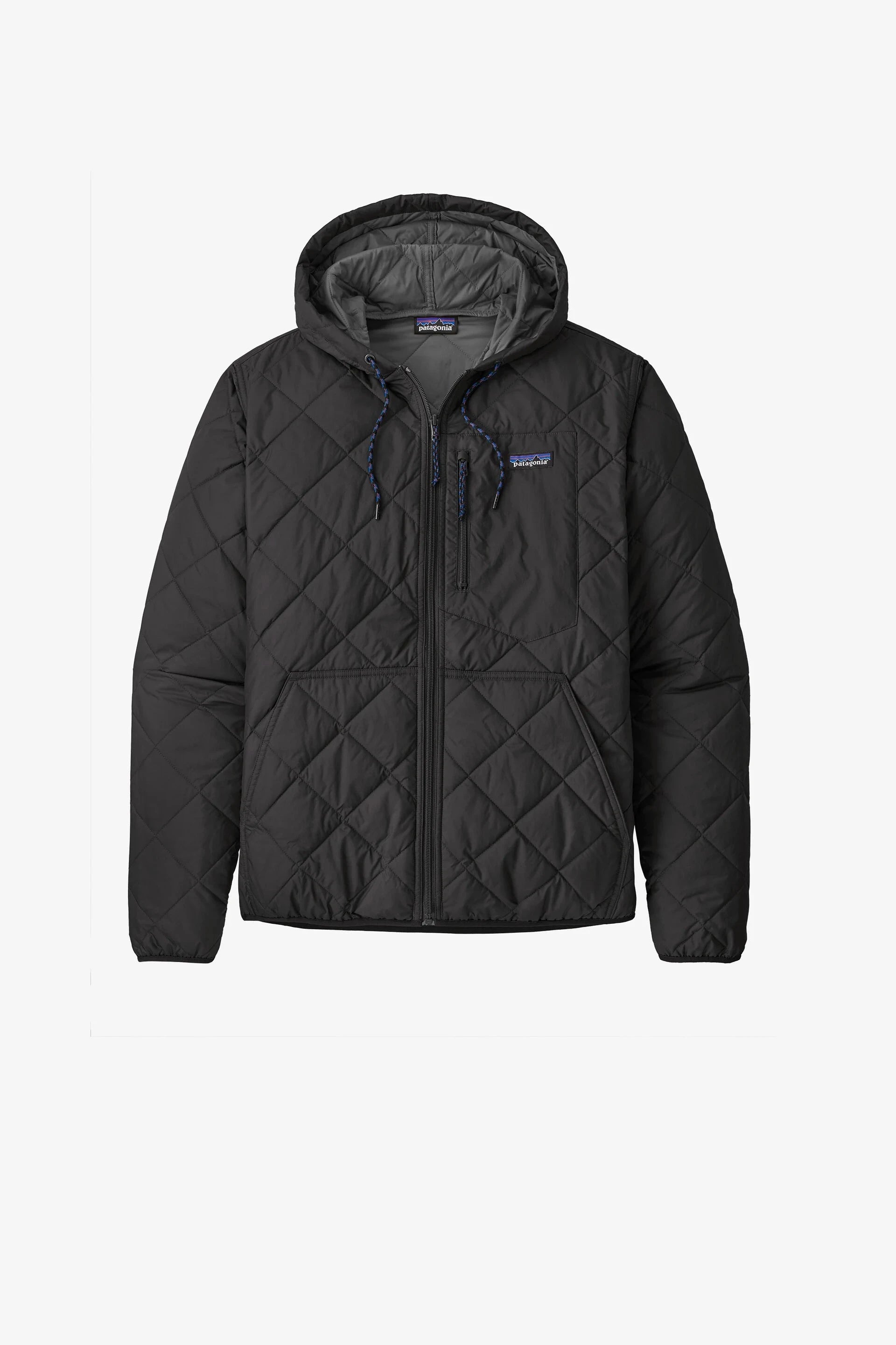 Diamond Quilted Bomber Hoody Ray Rickburn