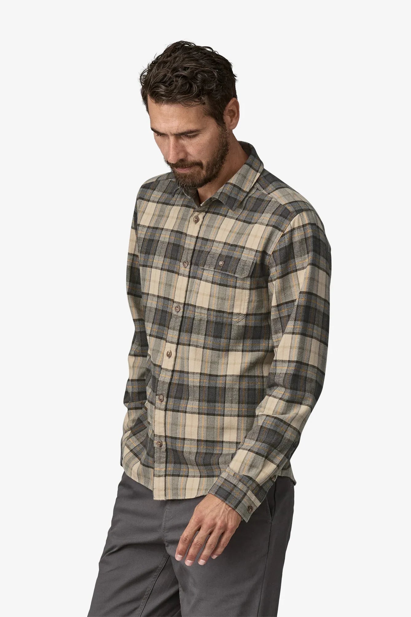 Grey patagonia shirt shop