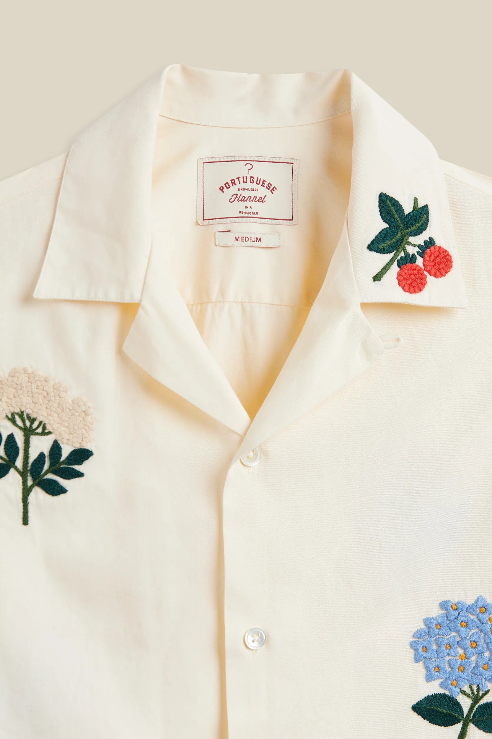 Embroidered Flowers Shirt – Ray Rickburn