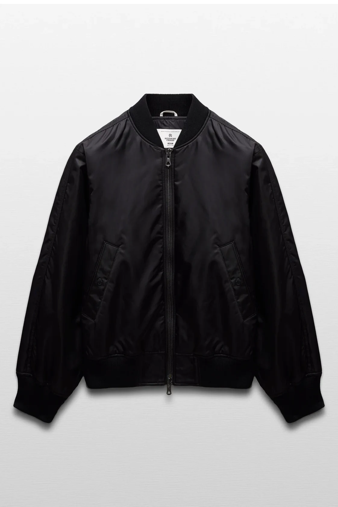 Nylon Twill Crew Jacket Ray Rickburn
