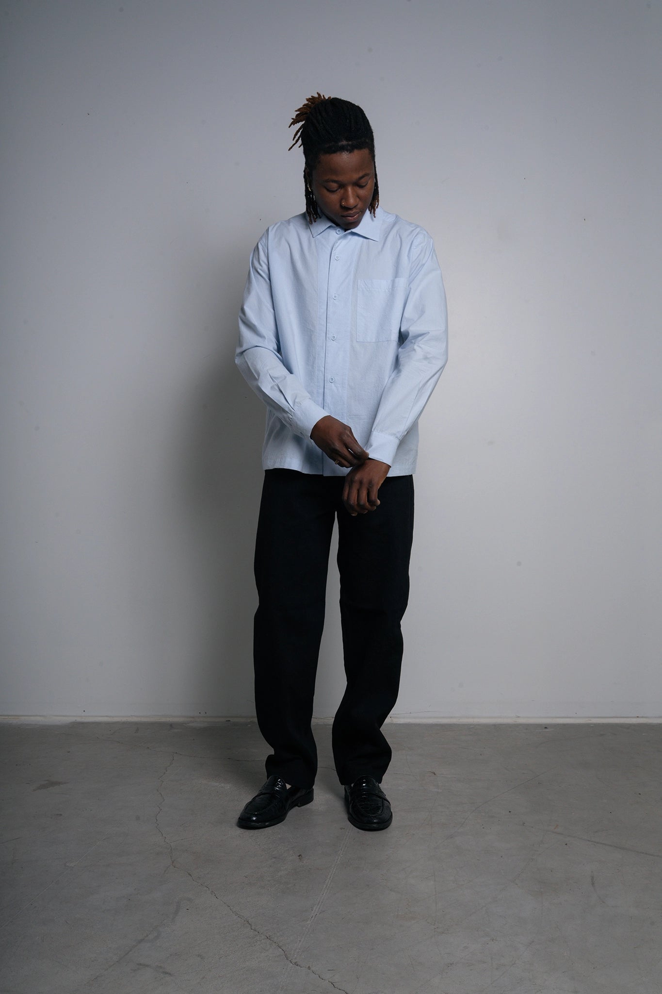 【LT.SAX】ORCIVAL / Typewriter Regular Collar Shirt B:MING by BEAMS（ビーミング by ビームス）ORCIVAL / Typewriter