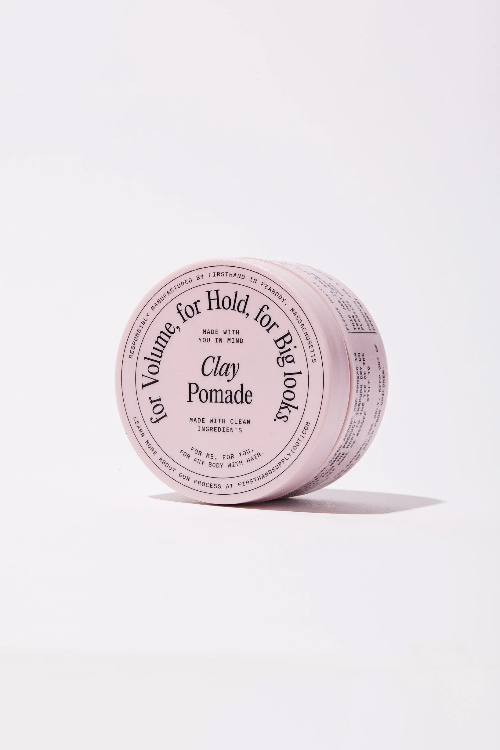 Clay Pomade Grooming Firsthand Supply   