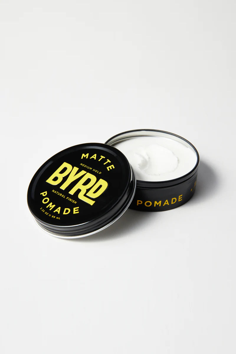 Matte Pomade Grooming Byrd Hairdo Products   