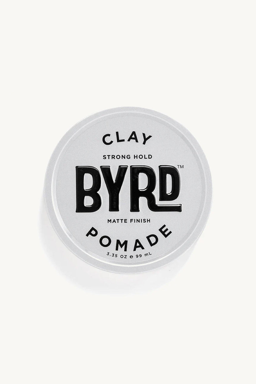 Clay Pomade Grooming Byrd Hairdo Products   
