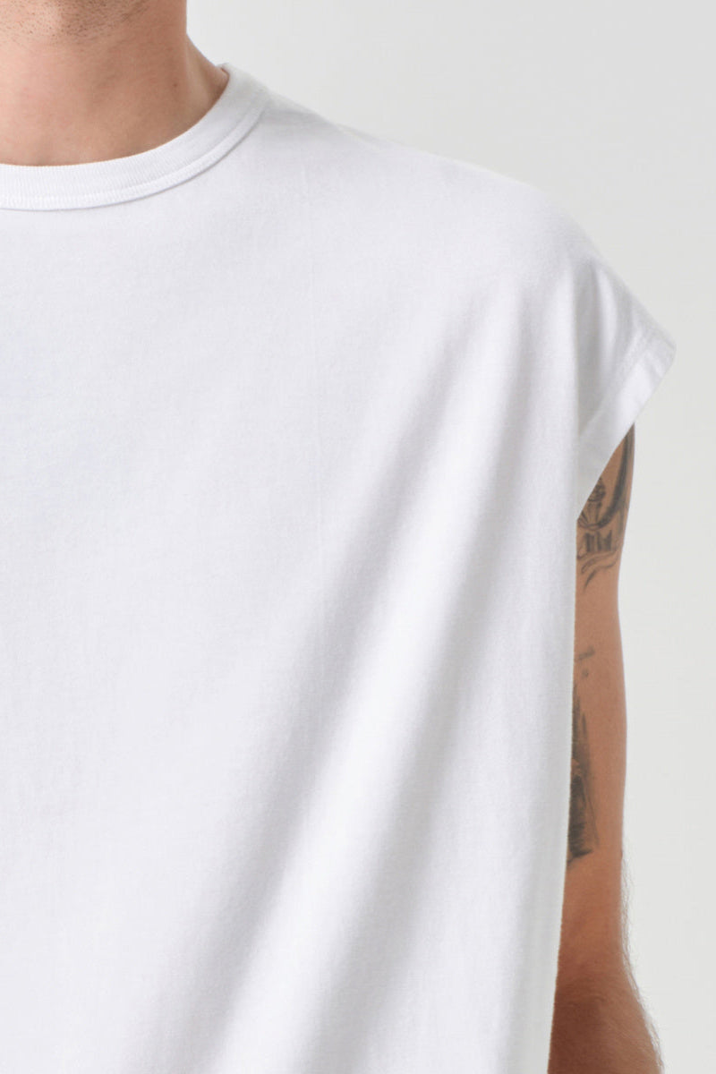 Leonard Sleeveless Tee Tank Top AGOLDE