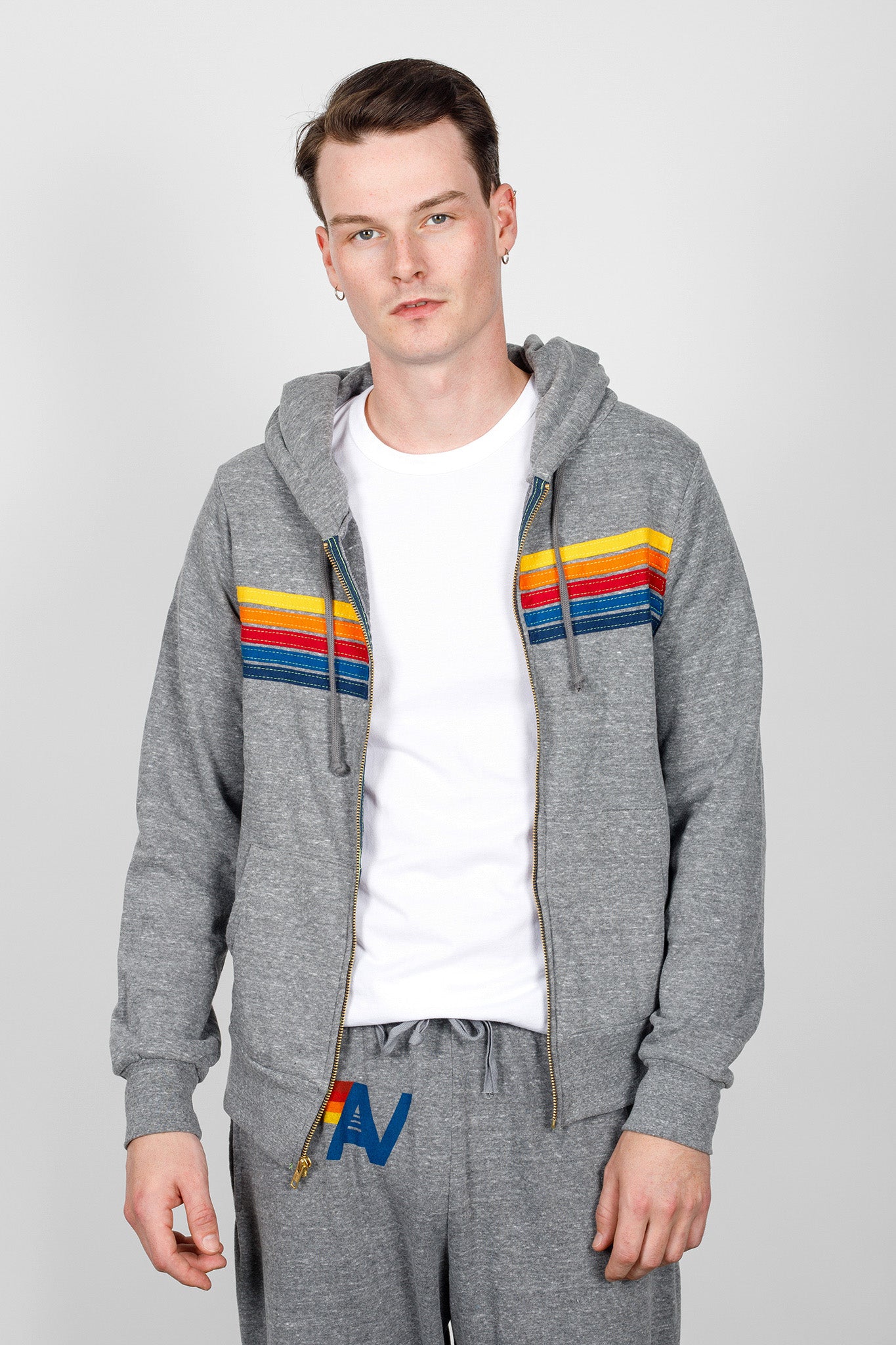 5 Stripe Hoodie Sweaters &amp; Knits Aviator Nation   