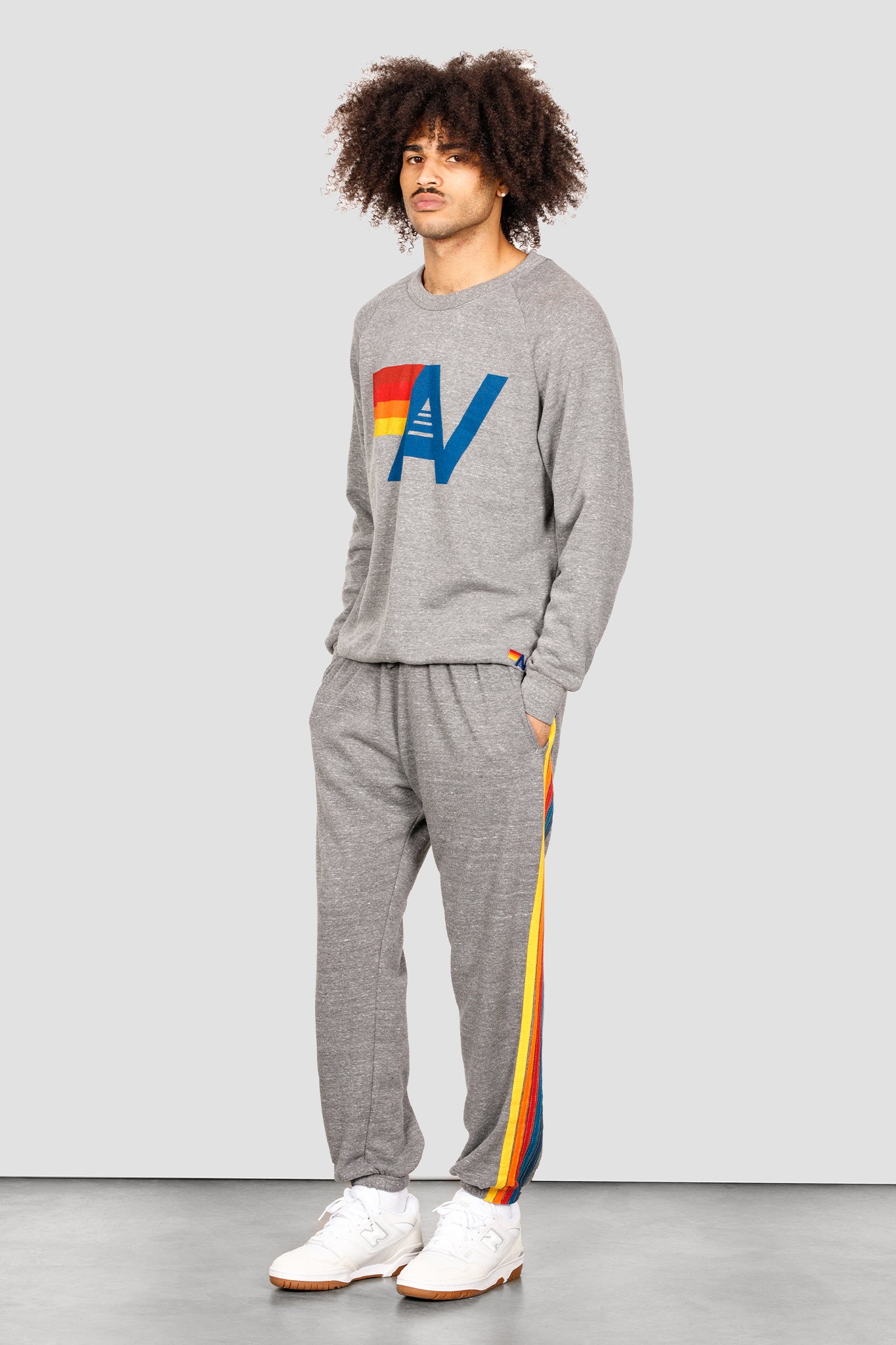 5 Stripe Sweatpants Sweatpants Aviator Nation   